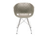 Lot de 4 chaises d'accueil Uni-ka 596