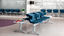Chaises sur poutre Dextra