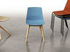 Lot de 2 chaises d'accueil Origami Wood