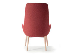 Fauteuil Cosy Lounge pied bois