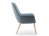 Fauteuil Cosy Lounge pied bois