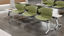 Chaises sur poutre Dextra