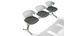 Chaises sur poutre Dextra