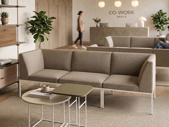 Canapé 3 places Moé 