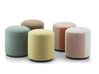 Pouf Cyl unicolore Home Edition