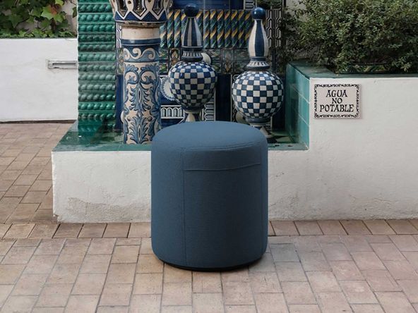 Pouf Cyl unicolore Home Edition