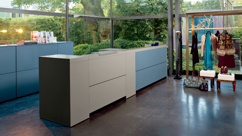 Aménagement d'accueil Vogue