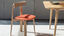 Chaises et tabourets en bois massif Nora