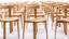 Chaises et tabourets en bois massif Nora