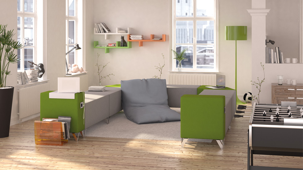 Pouf modulable Kréativ