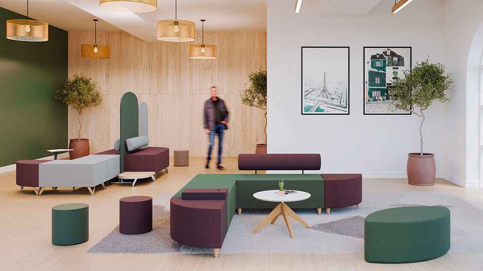 Pouf modulable Kréativ