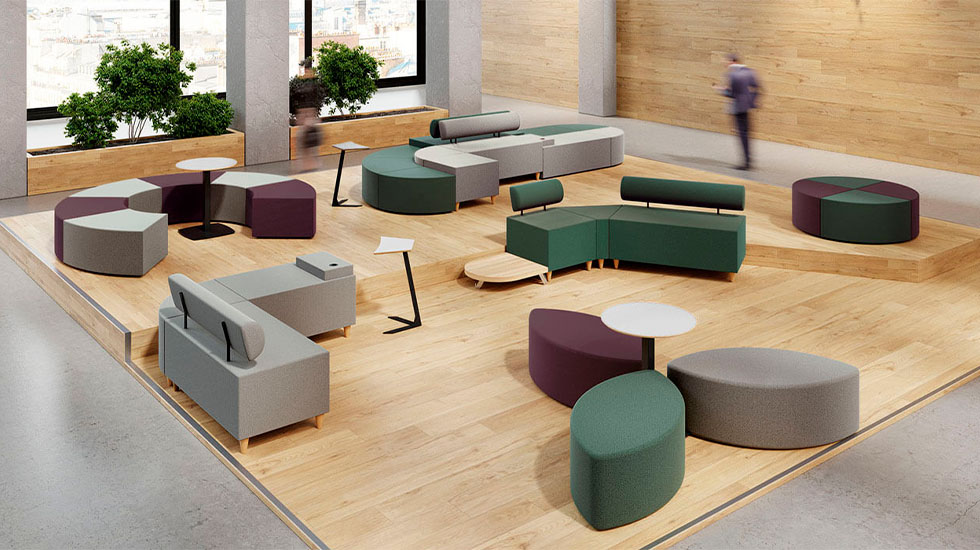 Pouf modulable Kréativ
