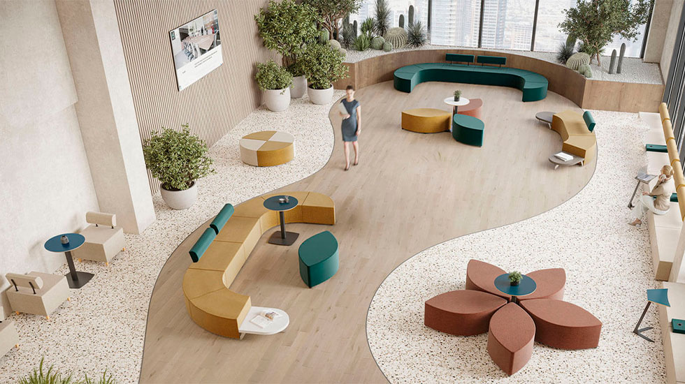 Pouf modulable Kréativ