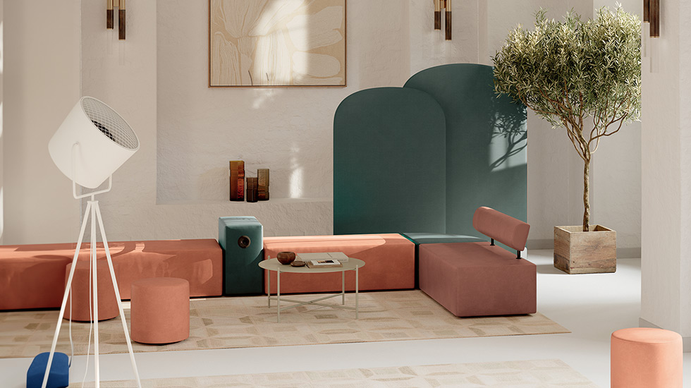 Pouf modulable Kréativ