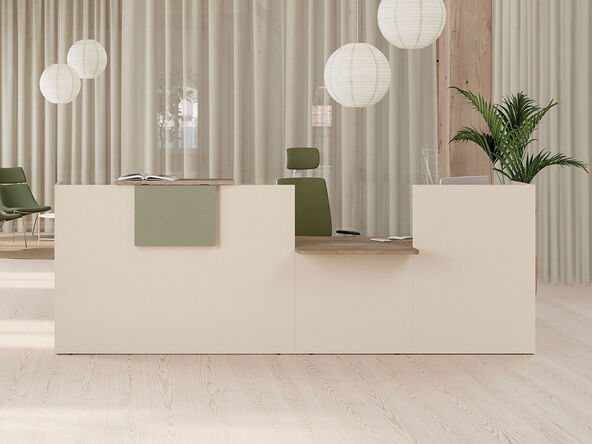 Banque d'accueil Image avec accès PMR