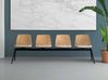 Chaises sur poutre 4 places Varya Bois
