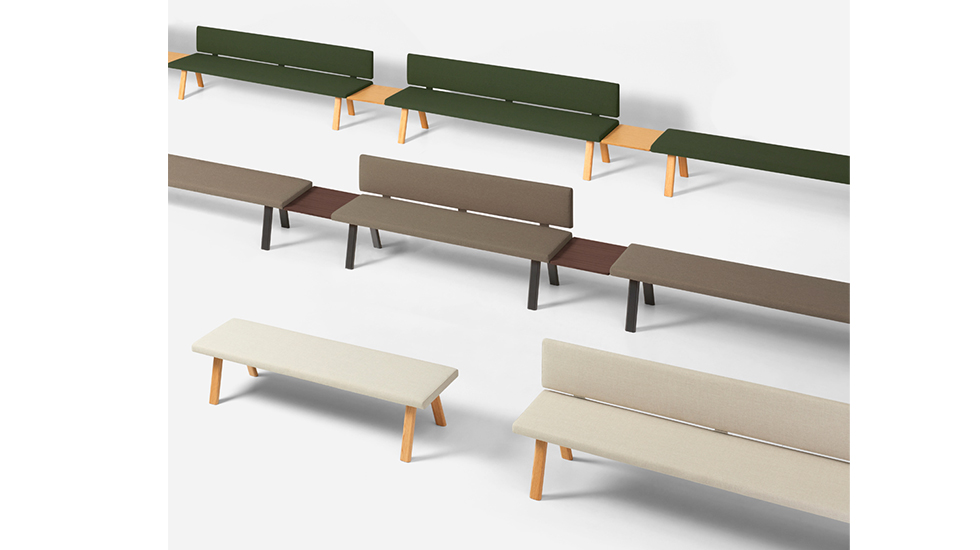 Collection de bancs Plania