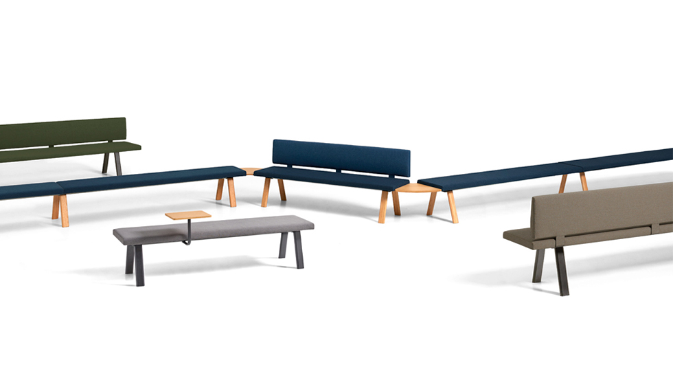 Collection de bancs Plania