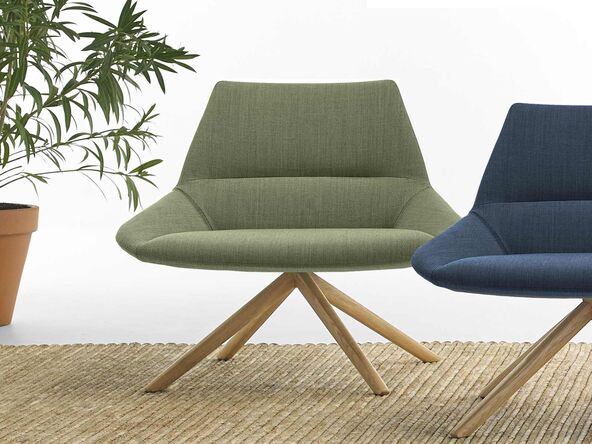 Fauteuil Dunas XL Wood pyramidal