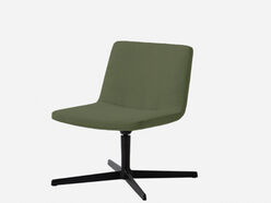 Fauteuil lounge pied en croix Xail 