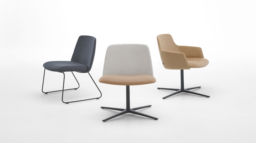 Fauteuils d'accueil Unnia Soft