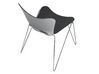 Lot de 2 chaises d'accueil Orion