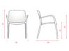 Lot de 2 chaises d'accueil Eleonore