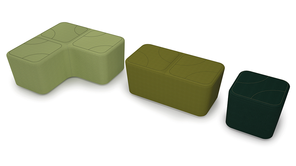 Pouf d'accueil Puzzle