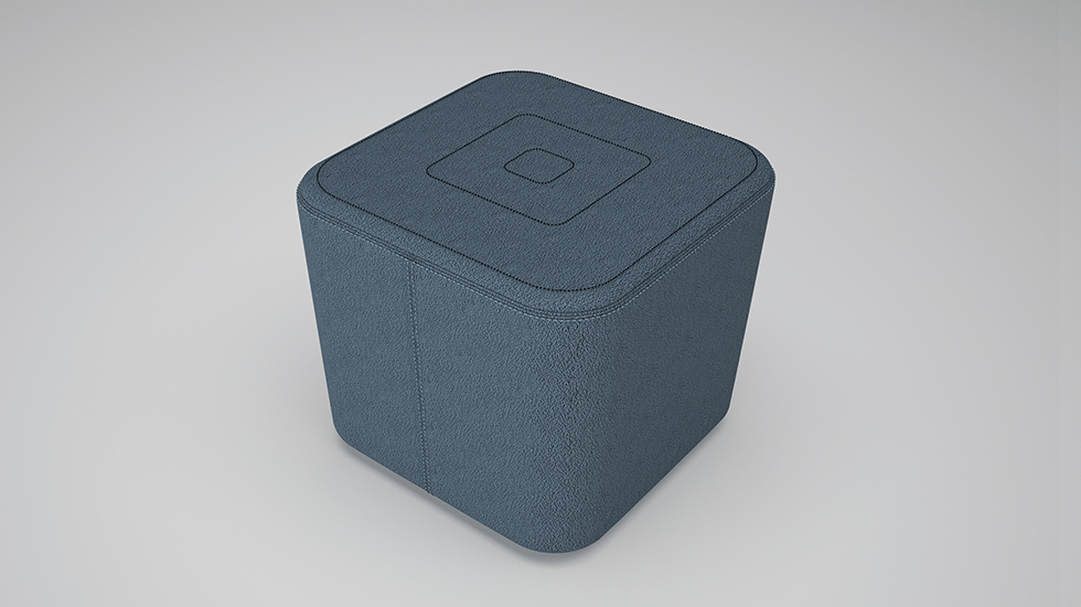 Pouf d'accueil Puzzle