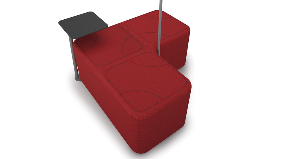 Pouf d'accueil Puzzle