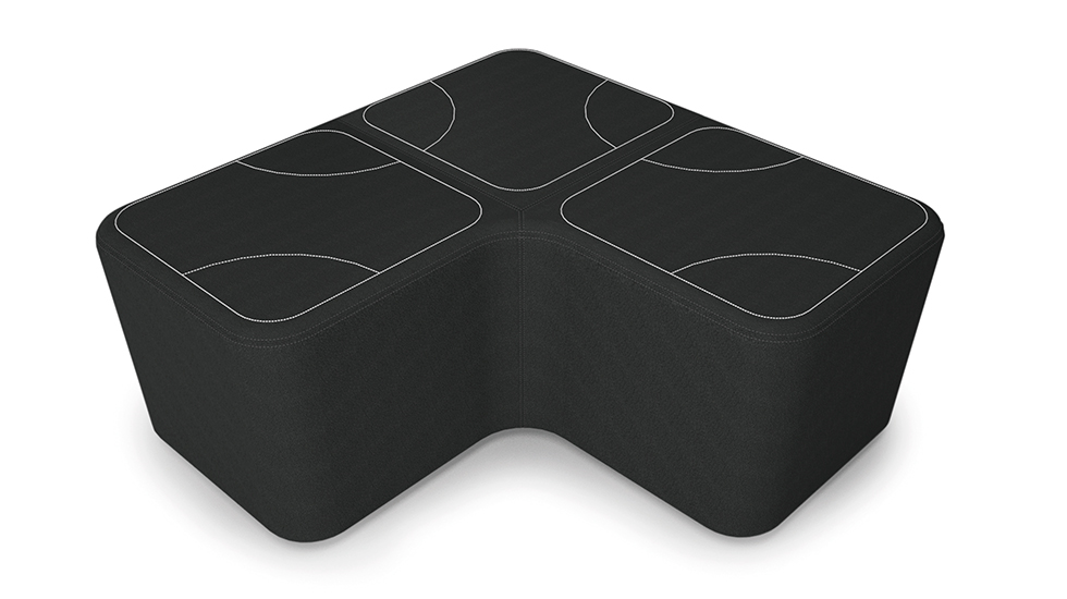 Pouf d'accueil Puzzle