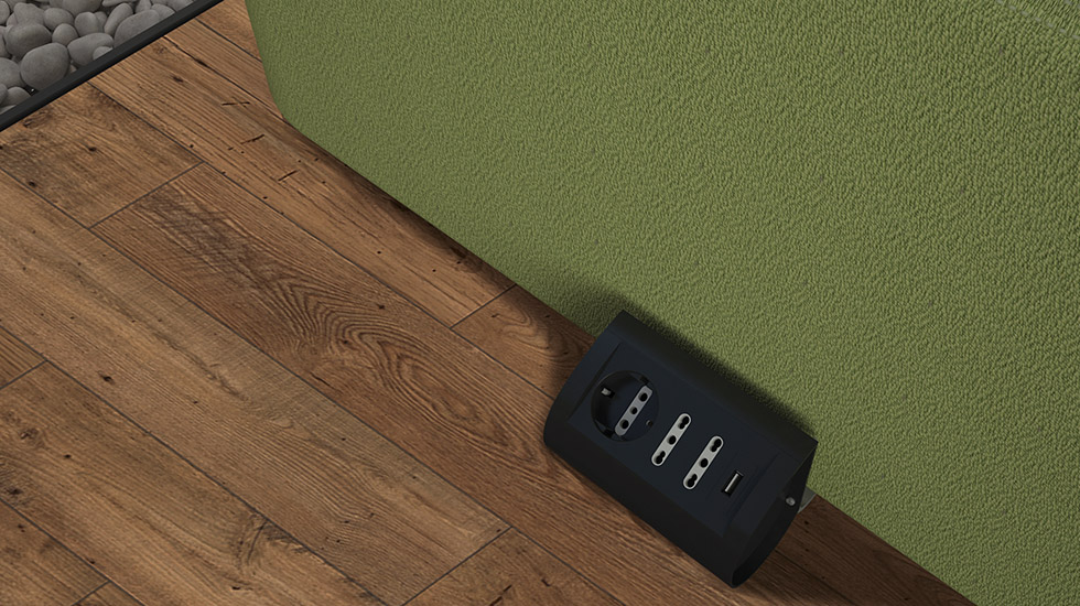 Pouf d'accueil Puzzle