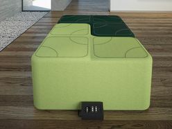 Pouf d'accueil Puzzle C