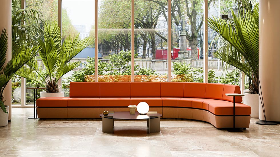 Banquette d’accueil reconfigurable Sitiq