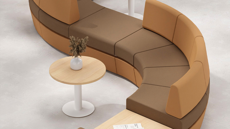 Banquette d’accueil reconfigurable Sitiq