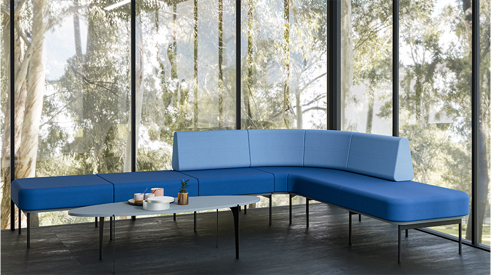 Banquette d’accueil reconfigurable Sitiq