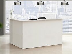 Bureau d'accueil Musca en angle