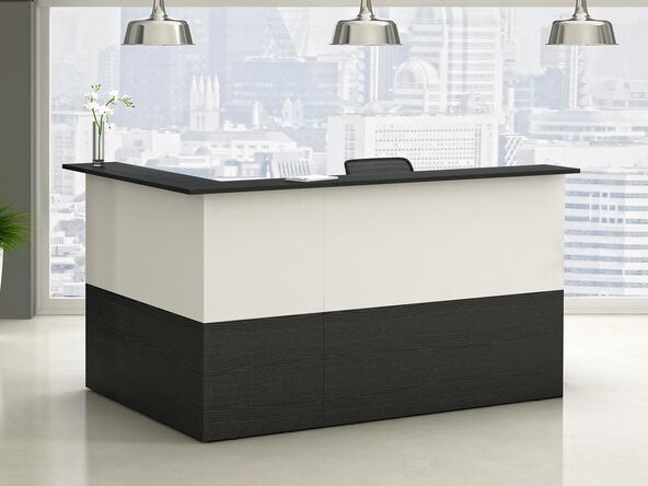 Bureau d'accueil Musca en angle