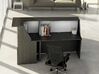 Bureau d'accueil Musca en angle