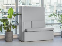 Banquette avec dossier haut Kaiva