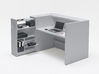 Bureau d'accueil Valde avec caisson extractible
