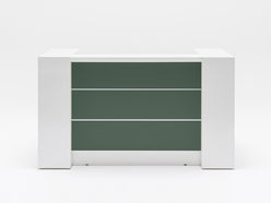 Banque d'accueil Valde avec rangements