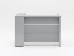 Bureau d'accueil Valde avec caisson extractible