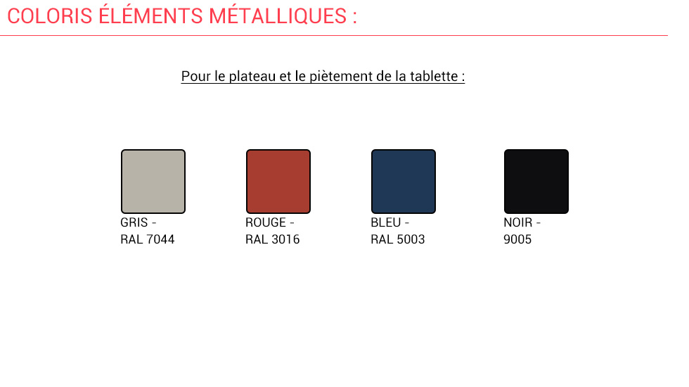 Banquette d'accueil Artiko