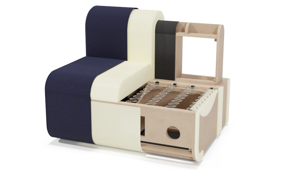 Banquette d'accueil Artiko