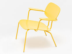 Fauteuil Lounge New School en contreplaqué