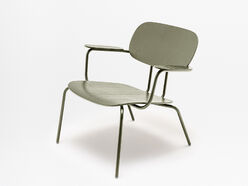 Fauteuil Lounge New School en contreplaqué