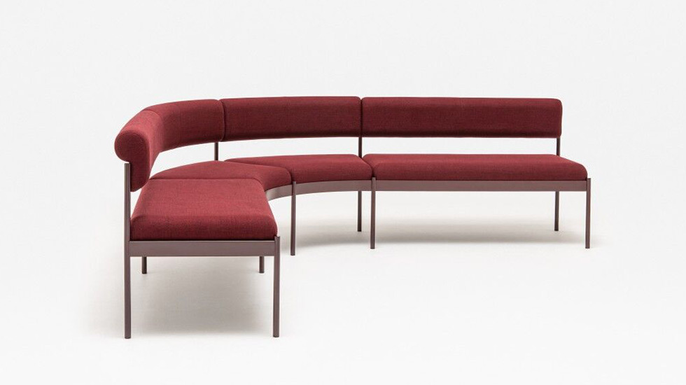 Banquette d'accueil Nora à composer