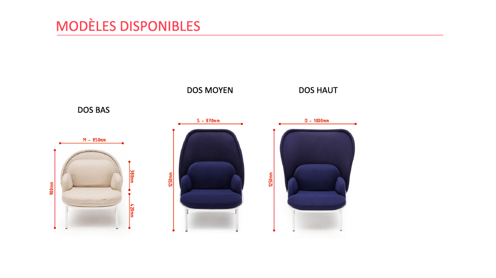 Fauteuil Mesh
