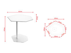 Table basse Bazalto